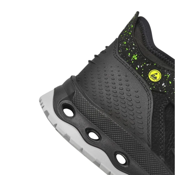 Pantofi Exena Mercury S3 ESD SRC - rezistent la abraziune Energy PU 2D Insiretare prin perforatii consolidate cu capse metalice