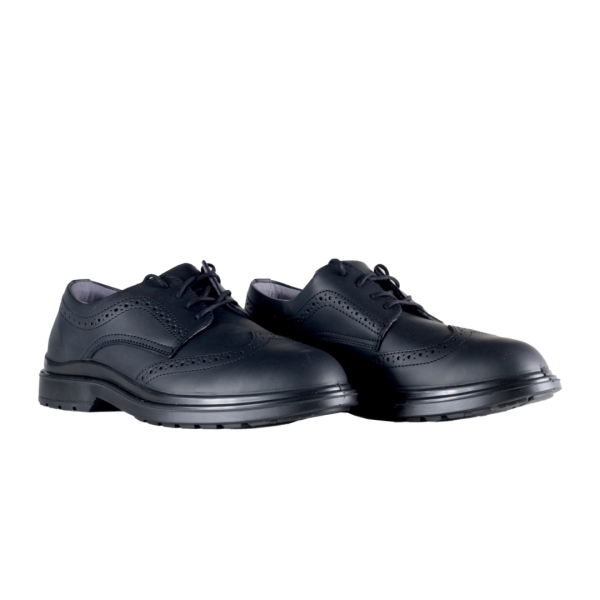 Pantofi Sirin Manager New S1 SRC -rezistent la abraziune, asigură aerisirea piciorului, PU 1D, Tip burduf - dublata cu material spongios, Insiretare prin perforatii