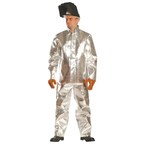 Haina de protectie aluminizata, protectie impotriva caldurii, nivel de protectie AB2C2E3
