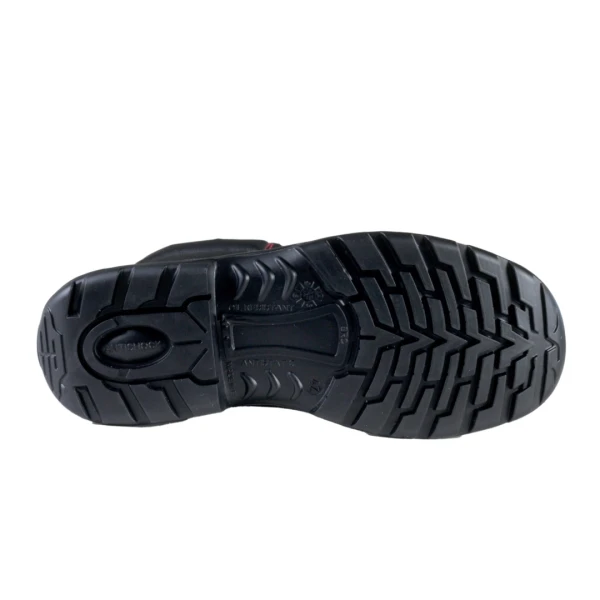 Bocanci Sirin Paltinu S3 CI SRC with synthetic fur, abrasion resistant, PU 2D material, bellows type - doubled with spongy material, and lacing through perforations consolidated with metal staples.