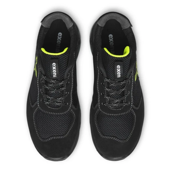 Pantofi Exena Stardust S1P ESD SRC rezistent la abraziune PU 2D Insiretare prin perforatii consolidate cu capse metalice Da