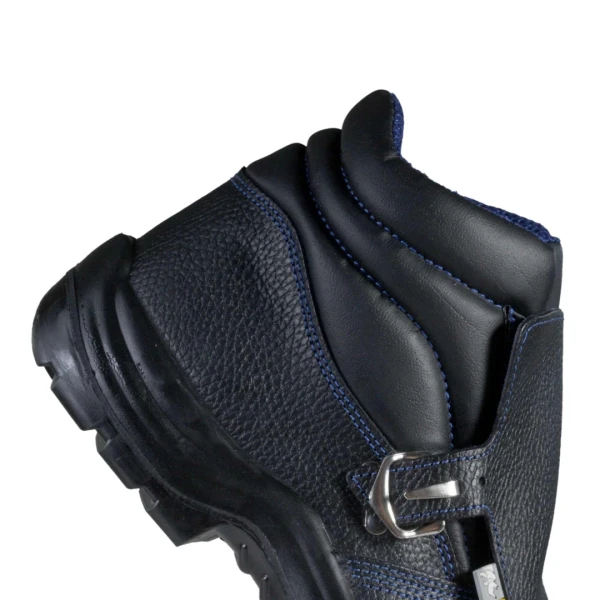 Bocanci Sirin Podeanu-C S1P SRC,  material rezistent la abraziune, asigură aerisirea piciorului, PU 2D, Tip burduf - dublata cu material spongios si protectie metatarsala, Insiretare rapida prin capse metalice