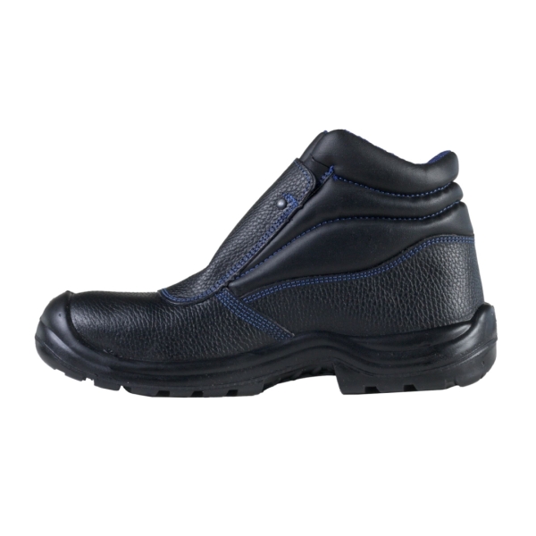 Bocanci Sirin Podeanu-C S1P SRC,  material rezistent la abraziune, asigură aerisirea piciorului, PU 2D, Tip burduf - dublata cu material spongios si protectie metatarsala, Insiretare rapida prin capse metalice