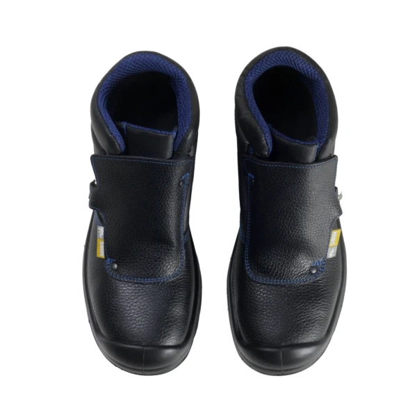 Bocanci Sirin Podeanu-C S1P SRC,  material rezistent la abraziune, asigură aerisirea piciorului, PU 2D, Tip burduf - dublata cu material spongios si protectie metatarsala, Insiretare rapida prin capse metalice