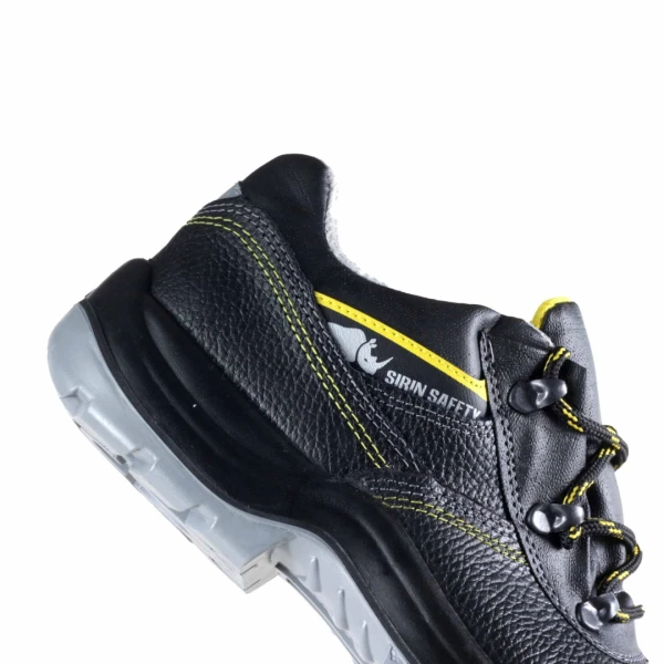 Pantofi Sirin Siriu_21 S1 SRC rezistent la abraziune; asigură aerisirea piciorului PU 2D Tip burduf - dublata cu material spongios Insiretare prin perforatii consolidate cu capse metalice