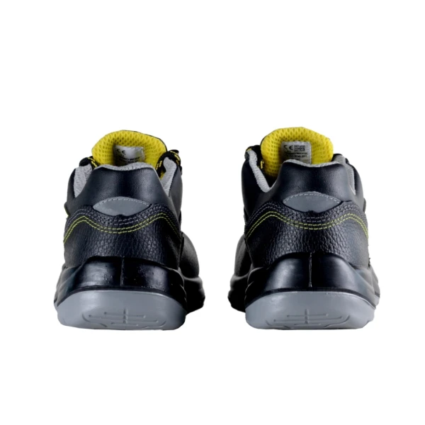 Pantofi Sirin Siriu_21 S1 SRC rezistent la abraziune; asigură aerisirea piciorului PU 2D Tip burduf - dublata cu material spongios Insiretare prin perforatii consolidate cu capse metalice