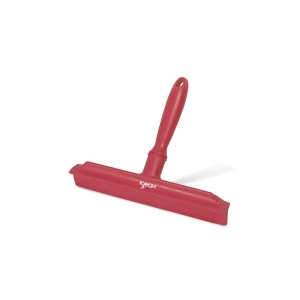 Racleta de apa cu maner scurt, 30 cm, IGEAX 1059, rosie, rezistenta la 121°C, pentru suprafete mici, pentru industria alimentara, certificata HACCP