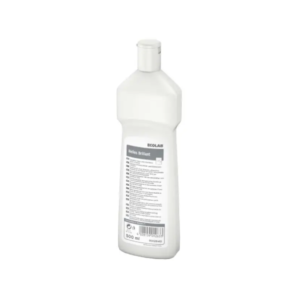 Helios Brillant 500 ml – soluție profesională pentru inox și suprafețe metalice (Ecolab)