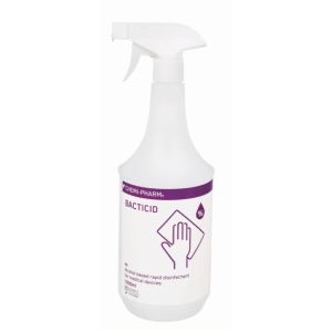 Chemi-Pharm Bacticid AF – Dezinfectant de suprafețe gata de utilizare, 1L spray