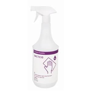 Chemi-Pharm Bacticid AF – Dezinfectant de suprafețe gata de utilizare, 1L spray