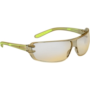 Ochelari - Policarbonat - Curbate - Anti-aburire (clasic), Anti-zgârieturi (clasic), UV400, Antistatic, culoare Maro