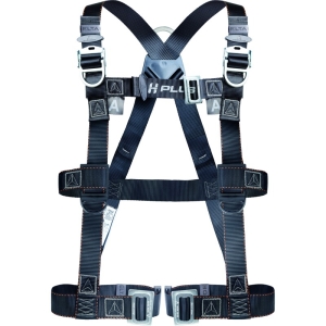 Ham anticădere - Oțel, Poliester - Punct de prindere pentru oprirea căderii: Dorsal, Sternal, culoare Negru