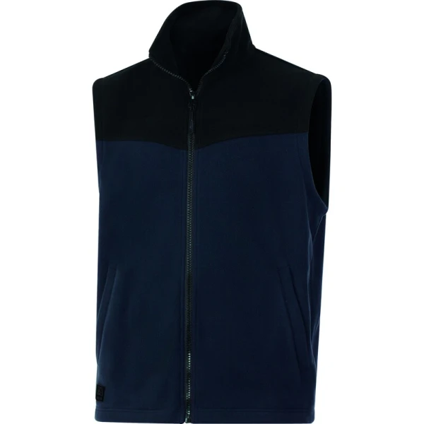 12781d8d-eb89-4433-bcac-a78e6609e6fc-0-800.jpg Vestă călduroasă - Fleece - 100% poliester reciclat, culori: Bleumarin-Negru, Gri închis - Negru