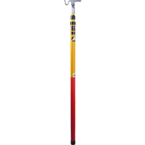 Braț telescopic - Fibră de sticlă, culoare Roșu-Galben fluorescent