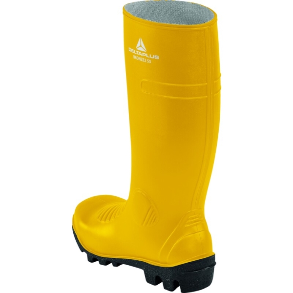 Cizme Bronze2 S5   - PVC - Branț : Nitril/PVC Galben-Negru, Negru, Verde-Negru