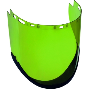Vizieră de protecție facială - Policarbonat - Anti-aburire (clasic), Anti-zgârieturi (clasic), UV400, culoare Verde