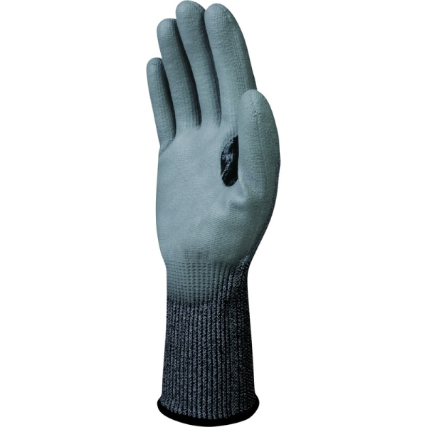 Mănușă tricotată cu strat protector - SOFTnocut - PU - Calibru : 13, culori: Gri