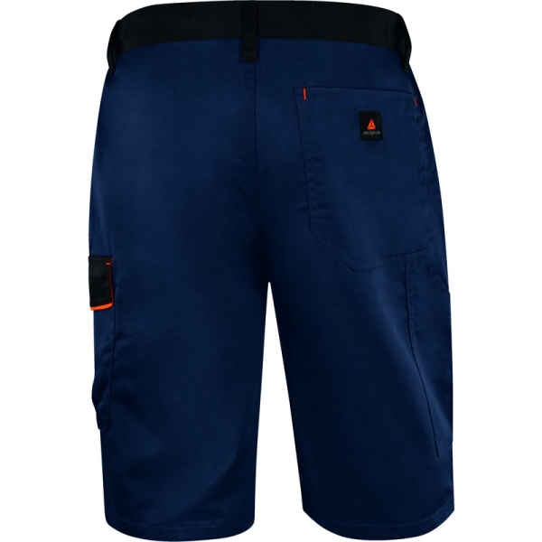 Bermudă de lucru -  Twill - 65% poliester 35% bumbac, culori: Bleumarin-Portocaliu, Gri închis, Gri