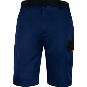 Bermudă de lucru - Twill - 65% poliester 35% bumbac, culori: Bleumarin-Portocaliu, Gri închis, Gri