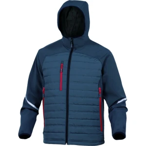 Jachetă călduroasă - Pânză - 100% poliester - Acoperire poliuretanică | Softshell - 96% poliester 4% elastan - 2 straturi laminate | Căptuşeală: Tafta - 100% poliester, culori: Gri