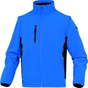 Softshell 2 în 1 - Softshell - 96% poliester 4% elastan - 2 straturi laminate, culori: Albastru-Negru, Gri-Fucsia, Gri-Galben, Gri-Negru, Negru-Roșu