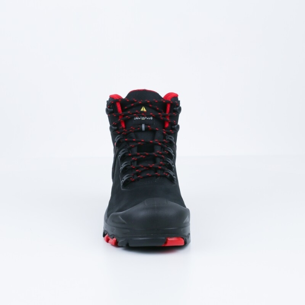 Pantofi Colima S3S  - Piele - Nabuc - Branț : PU/2d/Cauciuc nitrilic Negru