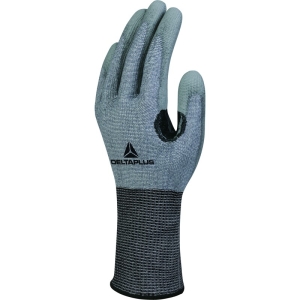 Mănușă tricotată cu strat protector - Xtremcut - PU - Calibru : 13, culori: Gri