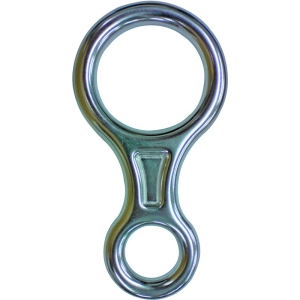 8 pentru rapel - Aluminiu, culoare Aluminiu