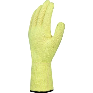 Mănușă tricotată fără strat protector - Aramidă, Bumbac - Calibru : 7, culoare Galben