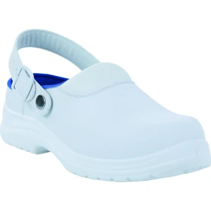 Saboți Sbea Saboți - Microfibră - Branț : PU/2d Alb