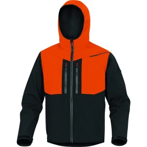 Softshell hidrofug - Softshell - 96% poliester 4% elastan - Membrană TPU, 3 straturi laminate, culori: Gri-Portocaliu, Negru-Camuflaj, Negru-Galben, Negru, Negru-Portocaliu