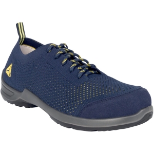 Pantofi Summer2S1P Alba/Gal   - Material textil - Poliester - Bumbac - Tricotată - Branț : PU/2d Albastru-Galben, Gri-Portocaliu