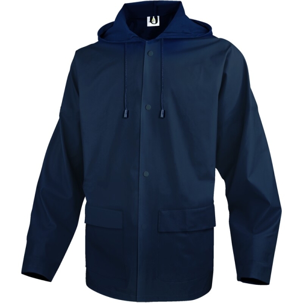 Jachetă impermeabilă -  Susținere - 100% poliester - PU exterior, 190 g/m², culori: Bleumarin, Galben, Verde