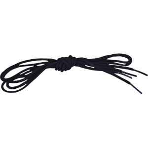 Șireturi - 100% poliamidă -  100   cm , culoare Negru