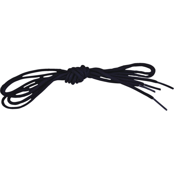 Șireturi - 100% poliamidă -  120   cm , culoare Negru-Gri