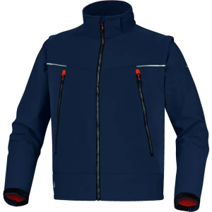 Softshell hidrofug 2 în 1 - Softshell | Ripstop - 92% poliester 8% elastan - Membrană TPU, 3 straturi laminate, culori: Bleumarin-Portocaliu, Negru, Roșu-Negru