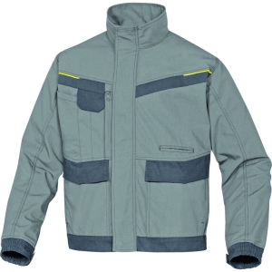 Jachetă de lucru -  Ripstop - 65% poliester 35% bumbac, culori: Gri-Negru, Gri deschis-Gri închis, Bleumarin-Negru