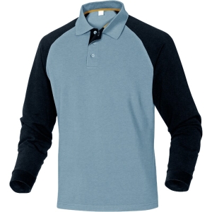 Tricou polo -  Tricot Piqué - 100% bumbac, culori: Gri-Negru, Negru