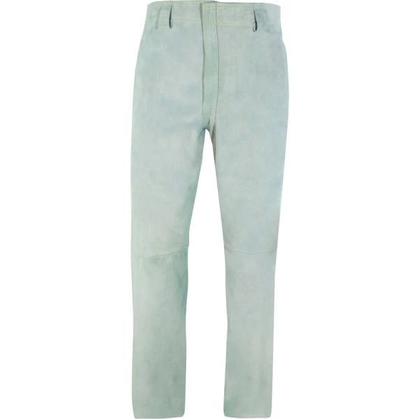 Pantaloni pentru sudori -  100% piele, culori: Gri