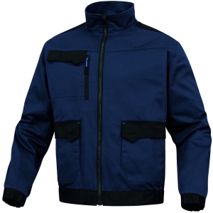 Jachetă de lucru -  Twill - 65% poliester 35% bumbac, culori: Bej, Bleumarin-Albastru regal, Gri închis, Gri-Portocaliu