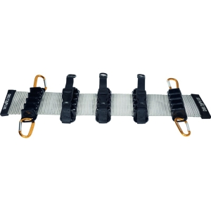 Protecție coardă care se poate deschide - Plastic, Poliester, culoare Negru-Gri