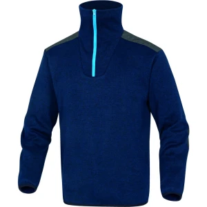 Pulover -  Tricotaj - 100% poliester | Twill - 100% poliester - 2 straturi laminate, culori: Bleumarin, Gri