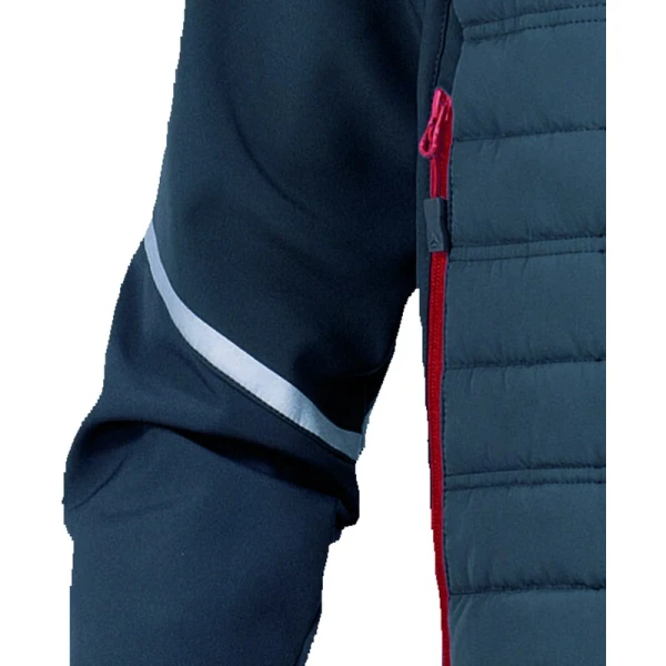 Jachetă călduroasă - Pânză - 100% poliester - Acoperire poliuretanică | Softshell - 96% poliester 4% elastan - 2 straturi laminate | Căptuşeală: Tafta - 100% poliester, culori: Gri