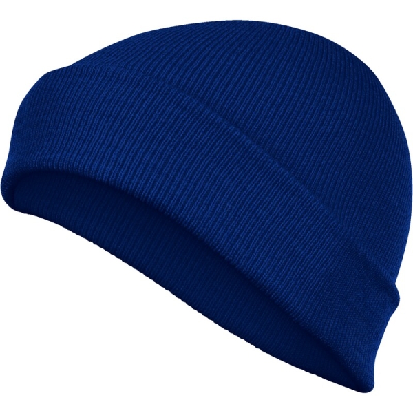 Căciulă -  Tricotaj - 100% acril - 320 g/m², culoare Bleumarin