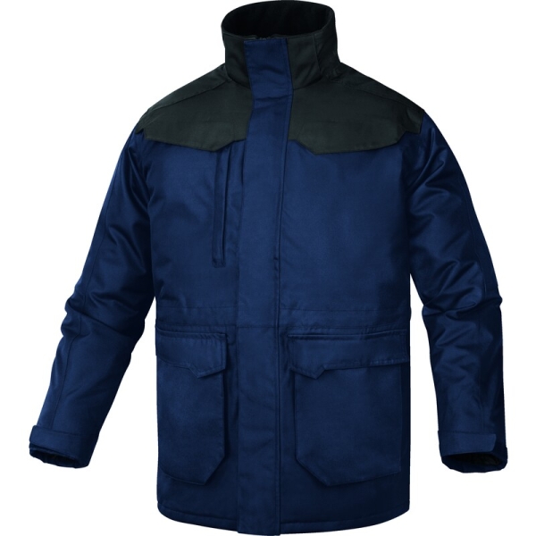 Geacă impermeabilă -  Oxford - 100% poliester - Acoperire poliuretanică | Căptuşeală: Fleece - 100% poliester, culori: Gri-Negru, Bleumarin-Negru, Negru