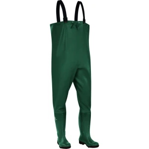 Cizme Oyster2 S5 piept - PVC - Branț : Nitril/PVC Kaki-Bej, Verde-Negru