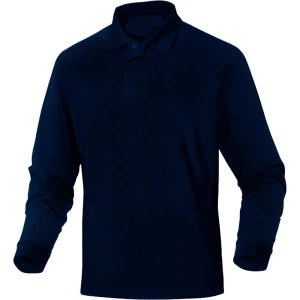 Tricou polo multirisc - Tricot Piqué - 60% modacril 39% bumbac 1% fibră antistatică, culori: Bleumarin