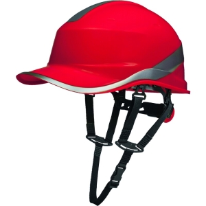 Căști de protecție - Neventilat - 4 puncte, culoare Roșu