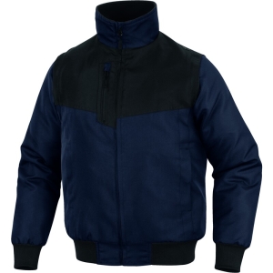 Jachetă 2 în 1 -  Oxford - 100% poliester - Acoperire poliuretanică | Căptuşeală: Fleece - 100% poliester, culori: Albastru, Gri-Negru, Kaki-Negru, Bleumarin-Negru, Negru