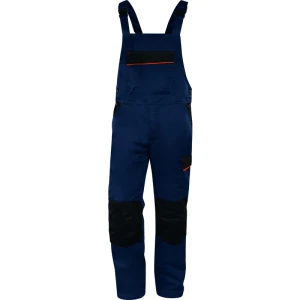 Salopetă de lucru - Twill - 65% poliester 35% bumbac, culori: Bleumarin-Portocaliu, Gri închis, Gri